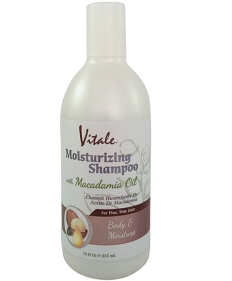 SHAMPOOING HYDRATANT VITALE À L'HUILE DE MACADAMIA