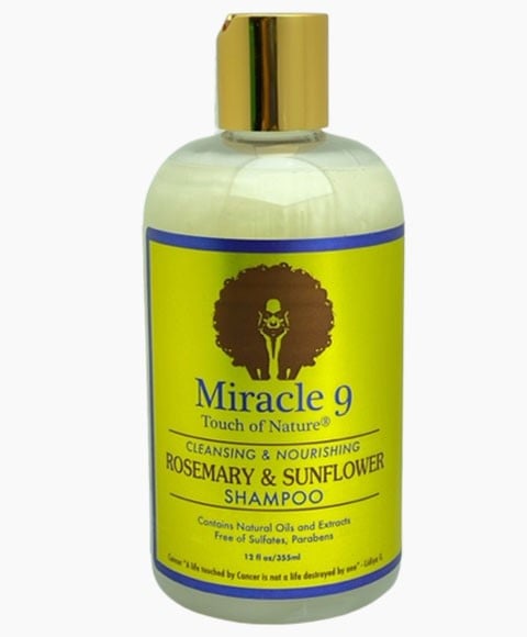 SHAMPOOING MIRACLE 9 AU ROMARIN ET AU TOURNESOL 