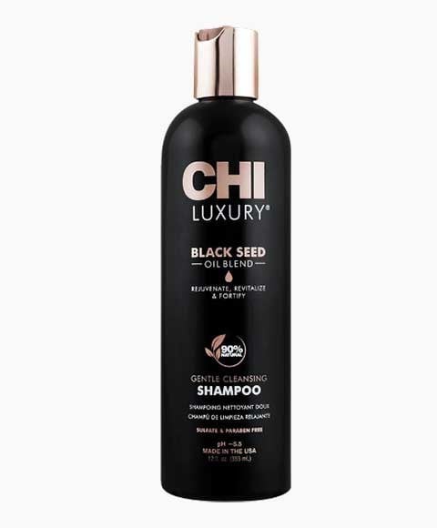 SHAMPOOING NETTOYANT DOUX MÉLANGE D'HUILE DE GRAINES NOIRES DE LUXE CHI 