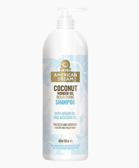 SHAMPOOING NOURRISSANT À L'HUILE DE COCO WONDER