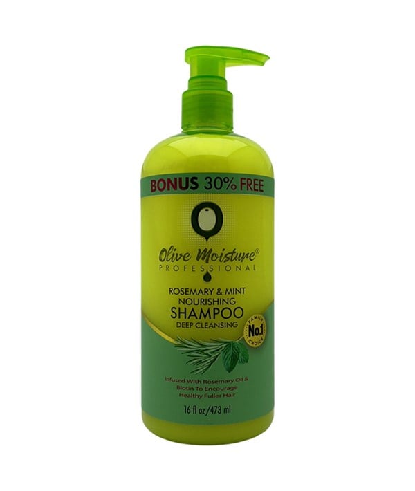 SHAMPOOING NOURRISSANT PROFESSIONNEL AU ROMARIN ET À LA MENTHE 