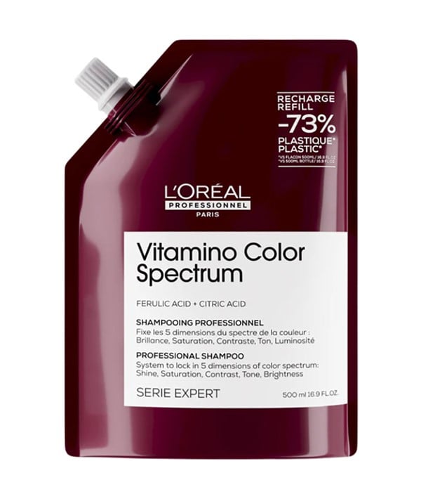 SHAMPOOING PROFESSIONNEL SERIE EXPERT VITAMINO SPECTRUM DE COULEUR