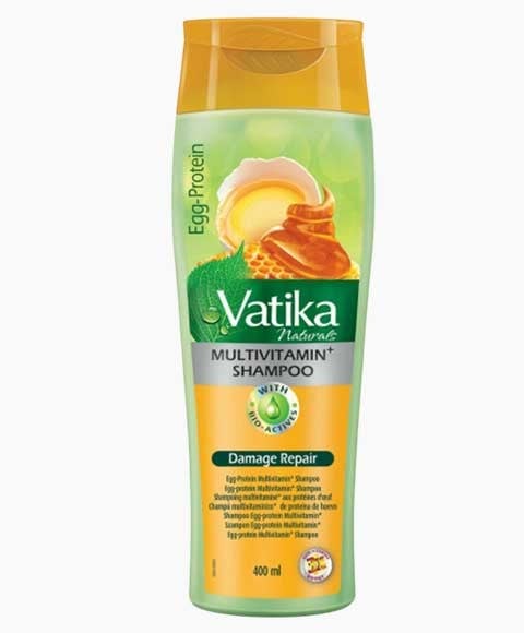 SHAMPOOING RAJEUNISSANT AUX PROTÉINES D'OEUF VATIKA NATURALS 