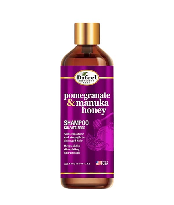 SHAMPOOING SANS SULFATE DE GRENADE ET DE MIEL DE MANUKA DIFEEL 