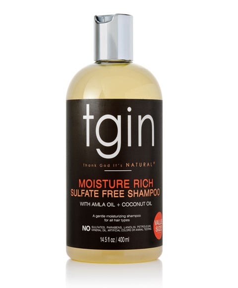 SHAMPOOING TGIN RICHE EN HYDRATATION SANS SULFATE