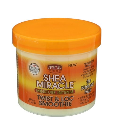 SHEA MIRACLE TWIST AND LOC SMOOTHIE POUR CHEVEUX NATURELS