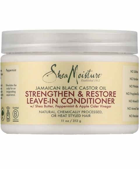 SHEA MOISTURE HUILE DE RICIN NOIRE JAMAÏCAINE LAISSER EN CONDITION