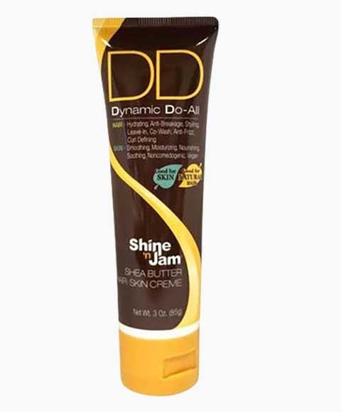 SHINE N JAM DYNAMIC DO ALL CRÈME POUR CHEVEUX ET PEAU AU BEURRE DE KARITÉ