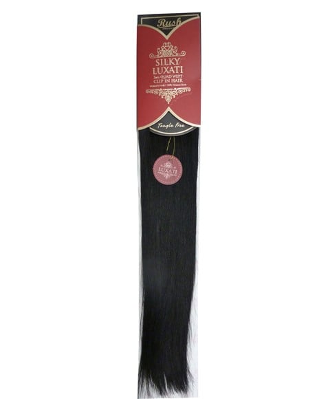 SILKY LUXATI 3PCS QUAD TRAME CLIP DANS LES CHEVEUX 