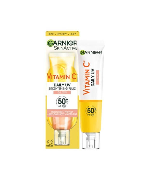 SKIN ACTIVE VITAMINE C FLUIDE ÉCLAIRCISSANT UV QUOTIDIEN GLOW 50 S