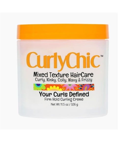 SOIN CAPILLAIRE À TEXTURE MIXTE CURLY CHIC CRÈME DE CURLING À TENUE FERME