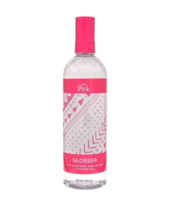 SPRAY BRILLANT POUR CHEVEUX ROSE 