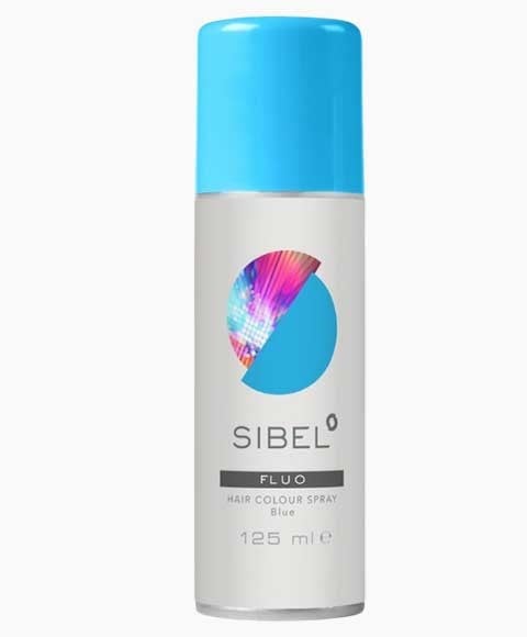SPRAY COLORANT POUR CHEVEUX BLEU FLUO SIBEL 