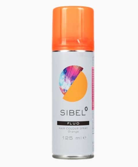 SPRAY COLORATION CHEVEUX ORANGE FLUO SIBEL 