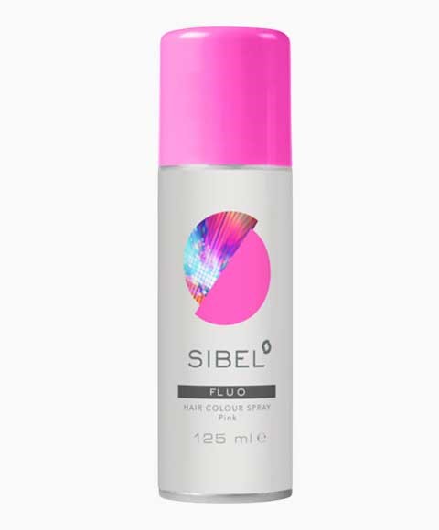 SPRAY COLORATION CHEVEUX ROSE FLUO SIBEL 