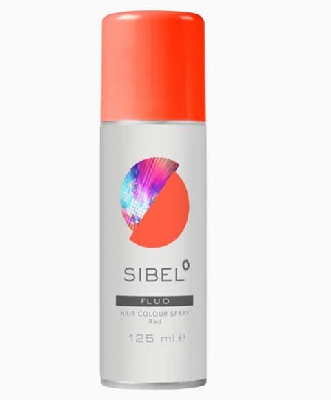 SPRAY COLORATION CHEVEUX ROUGE FLUO SIBEL 