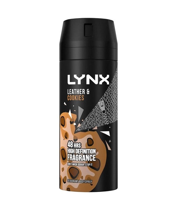 SPRAY DÉODORANT POUR LE CORPS CUIR ET BISCUITS