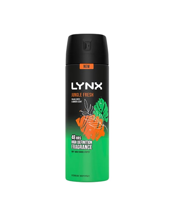 SPRAY DÉODORANT POUR LE CORPS JUNGLE FRESH