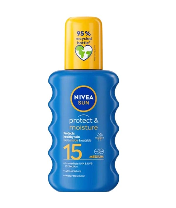 SPRAY MOYEN DE PROTECTION SOLAIRE ET D'HUMIDITÉ 15 SPF
