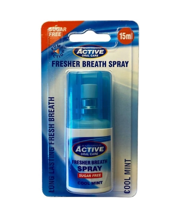 SPRAY POUR UNE HAUTE FRAÎCHE SANS SUCRE ACTIVE ORAL CARE