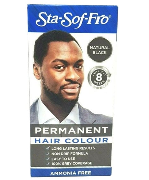 STA SOF FRO MEN COULEUR PERMANENTE NOIR NATUREL