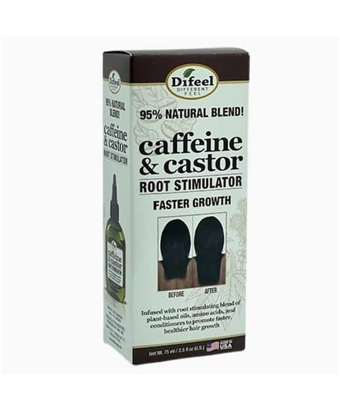 STIMULATEUR DE CAFÉINE ET DE RACINE DE RICIN DIFEEL CROISSANCE PLUS RAPIDE 