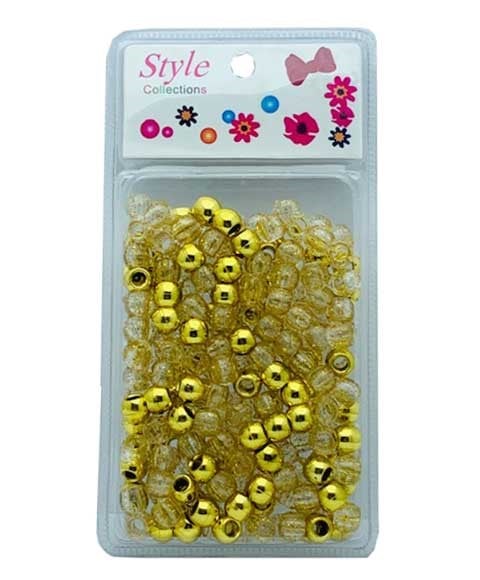 STYLE COLLECTION PERLES À CHEVEUX BD008 OR 