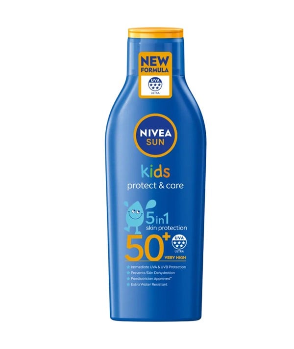 SUN KIDS PROTECT AND CARE LOTION 5 EN 1 50 SPF