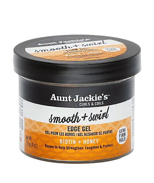 Tante Jackies Smooth And Swirl Edge Gel Biotine Et Miel 
