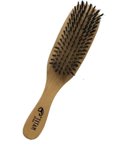TITAN HARD WAVE WODDEN BRUSH 743 