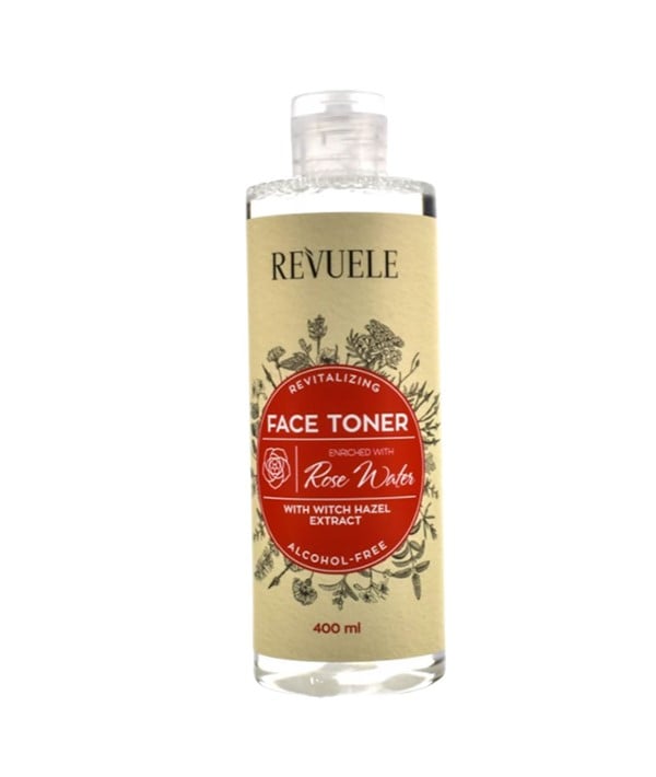 TONIQUE VISAGE REVITALISANT À L'EAU DE ROSE REVUELE 