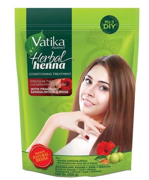 TRAITEMENT conditionnant au henné aux herbes VATIKA NATURALS avec S