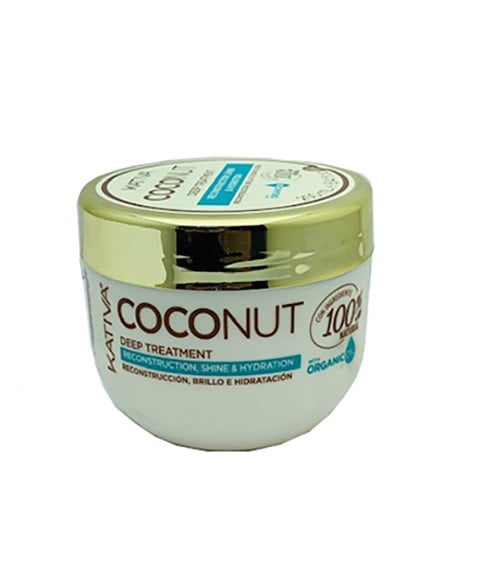 TRAITEMENT PROFONDE À L'HUILE DE COCO BIOLOGIQUE 