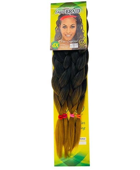 TRESSE PRÉ-ÉTIRÉE LAGOS 4X