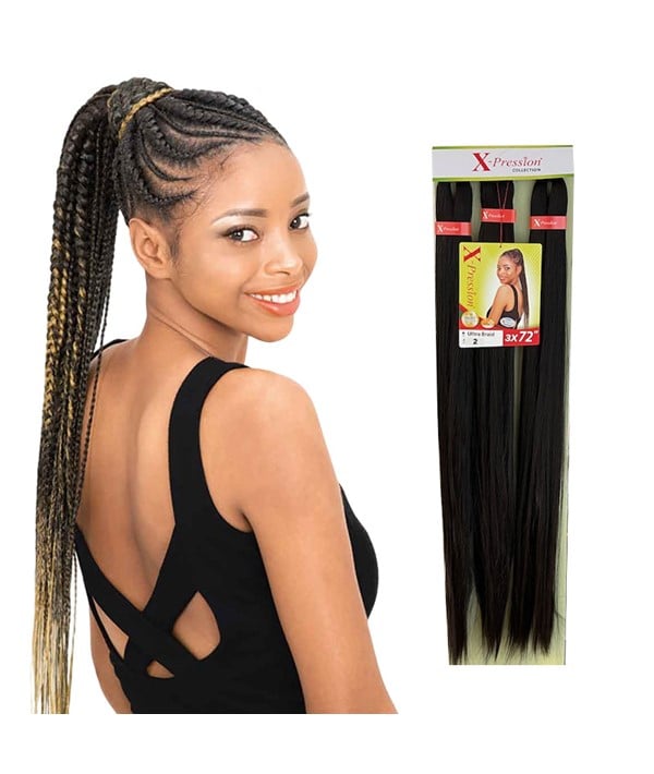 TRESSE ULTRA SYNTHÉTIQUE PRÉ-ÉTIRÉE X PRESSION 3X