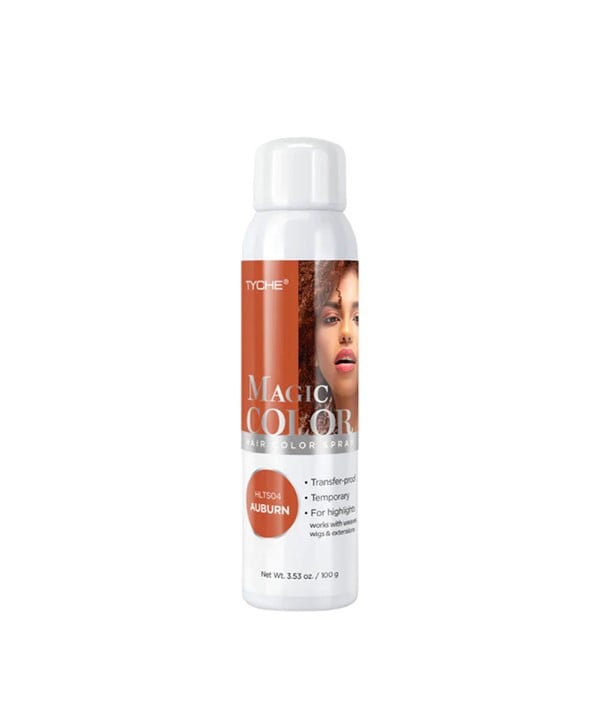 TYCHE MAGIC COLOR SPRAY DE COULEUR DE CHEVEUX AUBURN