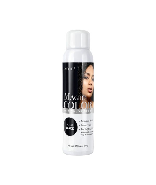 TYCHE MAGIC COLOR SPRAY DE COULEUR DE CHEVEUX NOIR
