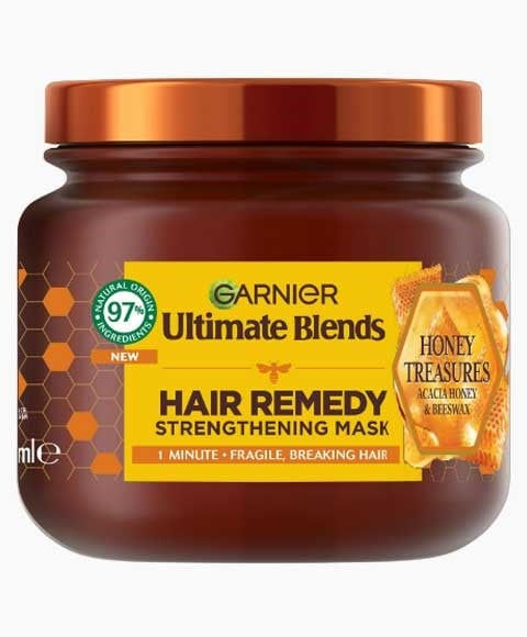 ULTIMATE BLENDS 1 MINUTE HONEY TREASURES HAIR REMEDY STREN