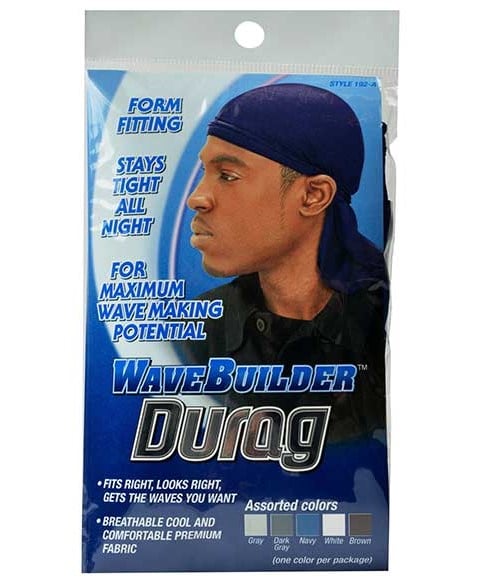 WAVE BUILDER DURAG ASSORTED STYLE 192 A