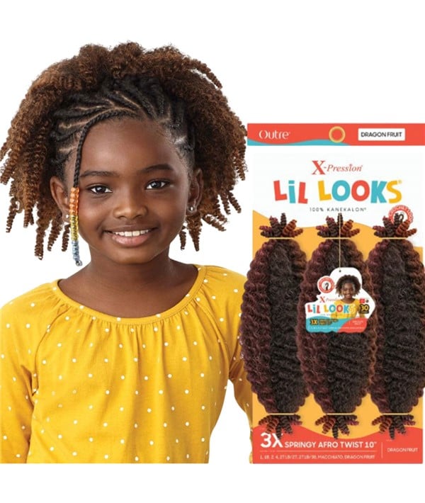 X PRESSION SYN LIL LOOKS 3X SPRINGY AFRO TWIST 